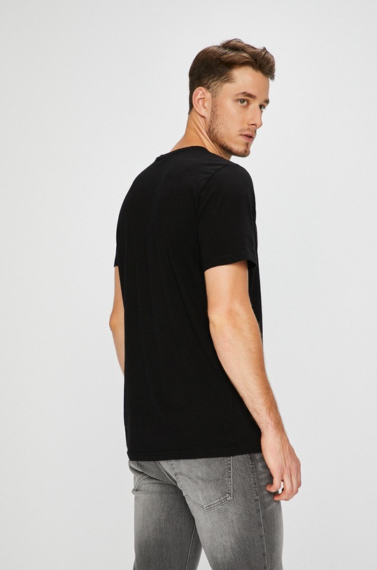 Odzież Mustang - T-shirt (2-pack) 1006169.4142 czarny