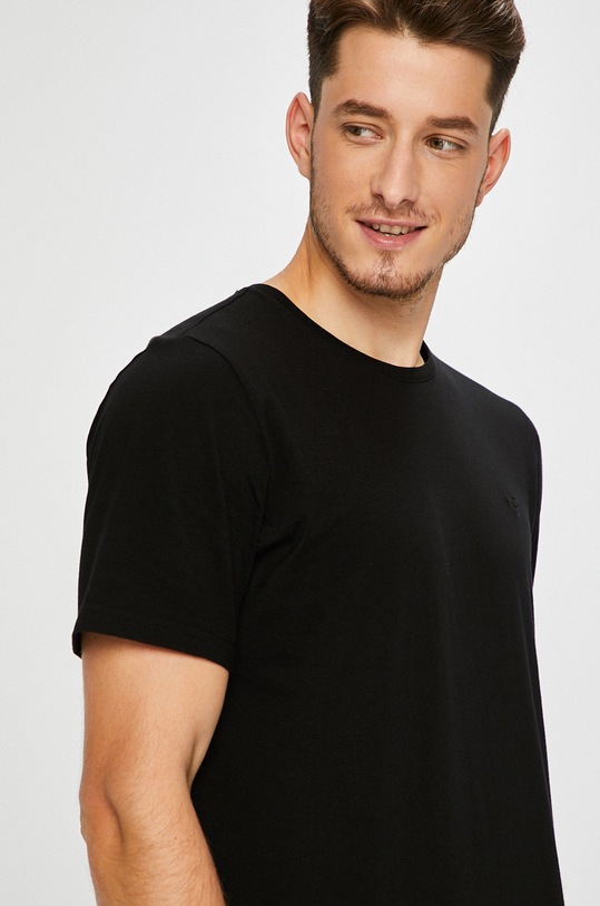 Mustang - Tricou negru 1006169.4142