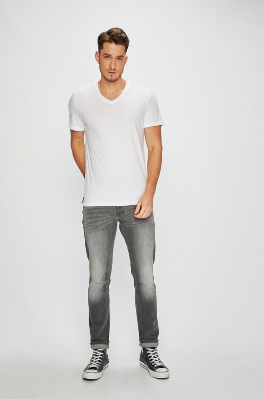 Mustang - Pánske tričko (2-pak) 1006170.2045 biela AA00