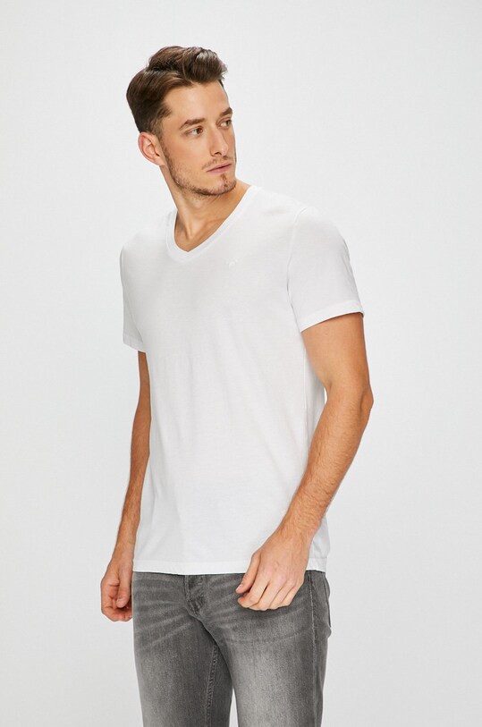 Mustang - Pánske tričko (2-pak) biela 1006170.2045