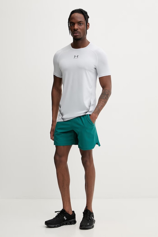 Tréningové tričko Under Armour Team Issue Wordmark 1329582 sivá SS26