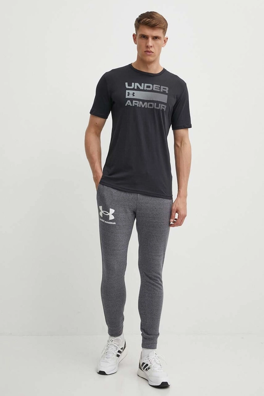 Футболка для тренинга Under Armour Team Issue Wordmark 1329582 чёрный AW24