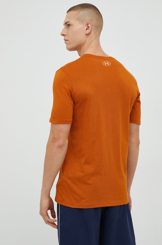 Odzież Under Armour t-shirt treningowy Team Issue Wordmark 1329582 pomarańczowy
