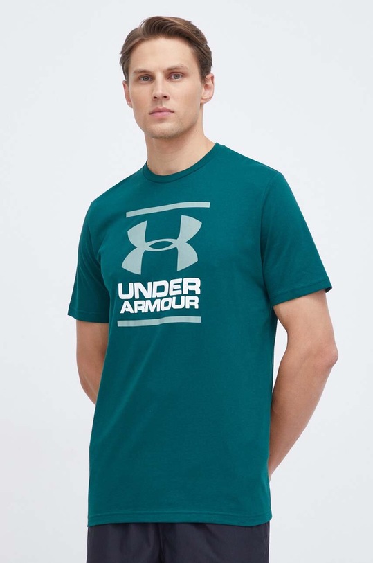 Under Armour tricou funcțional verde 1326849