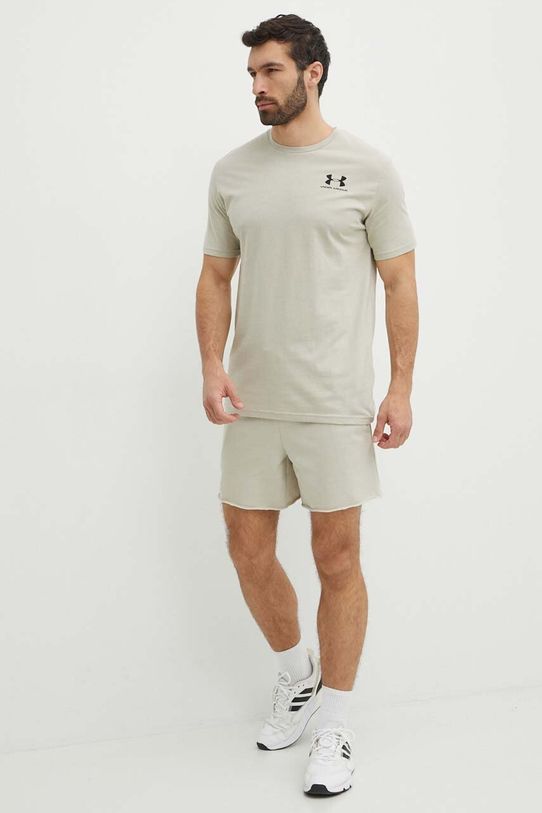 Under Armour t-shirt 1326799 zielony SS24