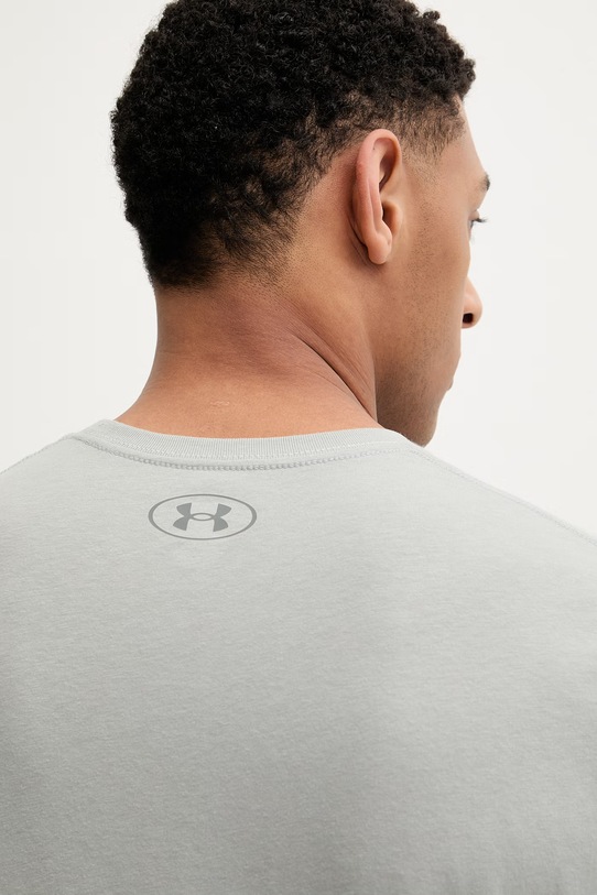Тениска за трениране Under Armour SPORTSTYLE LEFT CHEST 1326799 сив