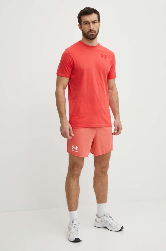 Tričko Under Armour 1326799 červená SS24