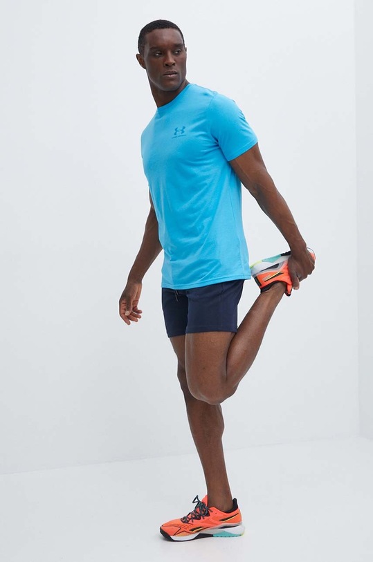Tričko Under Armour 1326799 modrá SS24