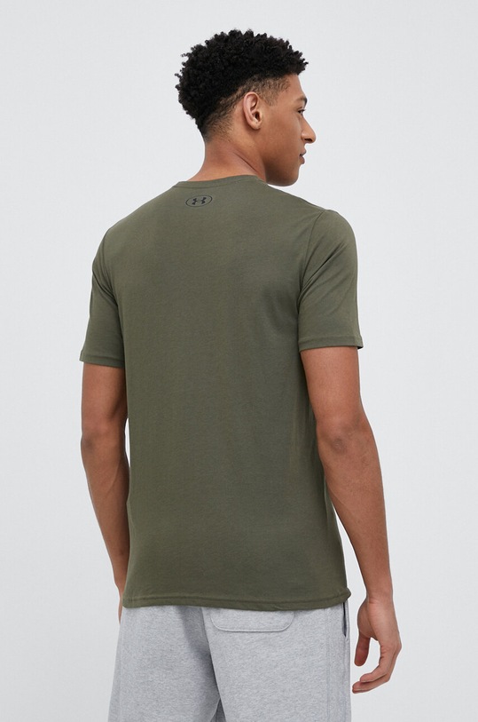 Odzież Under Armour t-shirt treningowy SPORTSTYLE LEFT CHEST 1326799 zielony