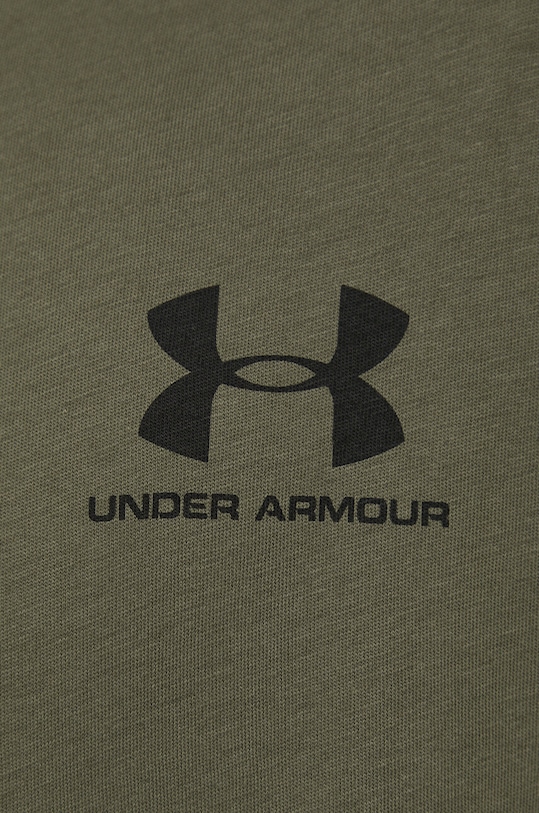 Under Armour t-shirt treningowy SPORTSTYLE LEFT CHEST 1326799 zielony