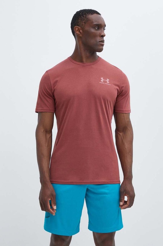 Tričko Under Armour burgundské 1326799