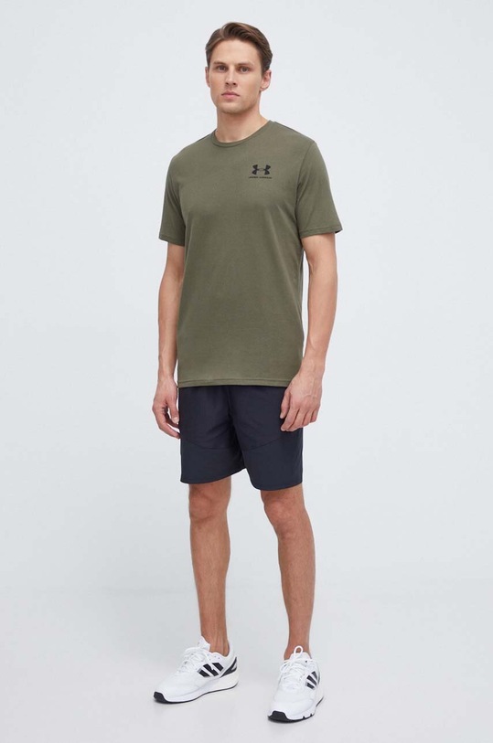 Tričko Under Armour 1326799 zelená SS24