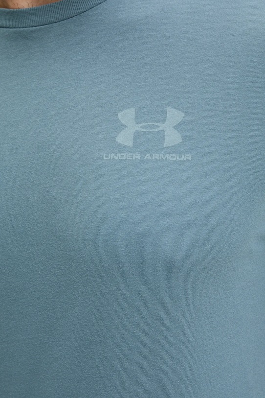 Under Armour t-shirt treningowy SPORTSTYLE LEFT CHEST 1326799 zielony