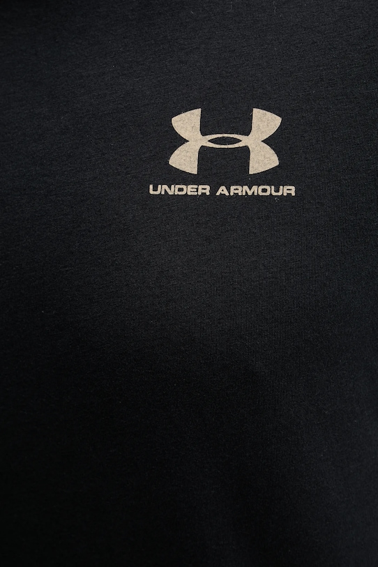 Under Armour t-shirt treningowy SPORTSTYLE LEFT CHEST 1326799 czarny
