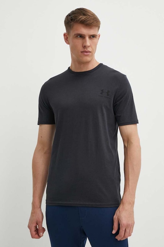 Under Armour tricou uni negru 1326799