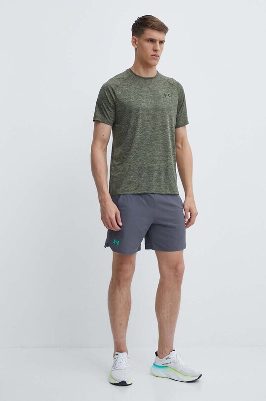Tréningové tričko Under Armour 1326413 zelená AW24