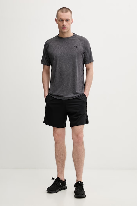 Under Armour tréninkové tričko pánské Tech SS Tee 2.0 1326413 šedá SS26