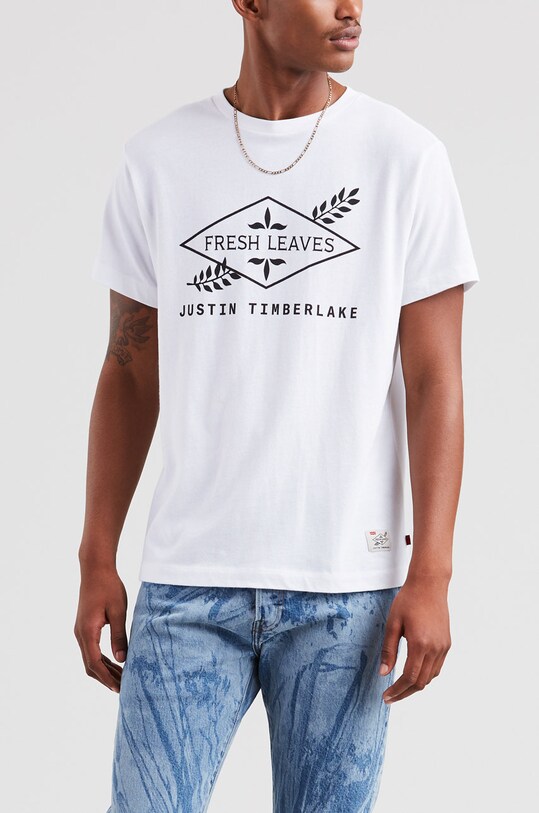 Levi's - Póló Justin Timberlake nyomtatásos többszínű 74452.0000
