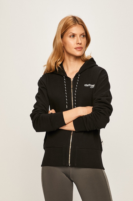 Roberto Cavalli Sport - Bluza JYY31F.CF014 negru AW19