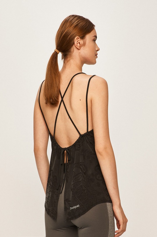 Desigual Sport - Top 19WOTK07 negru AW19