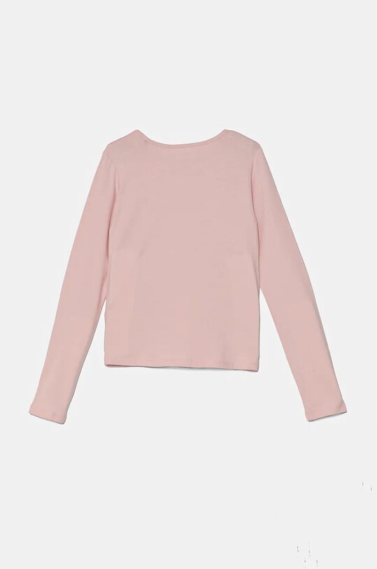 Fete Pepe Jeans longsleeve copii PG501364 roz