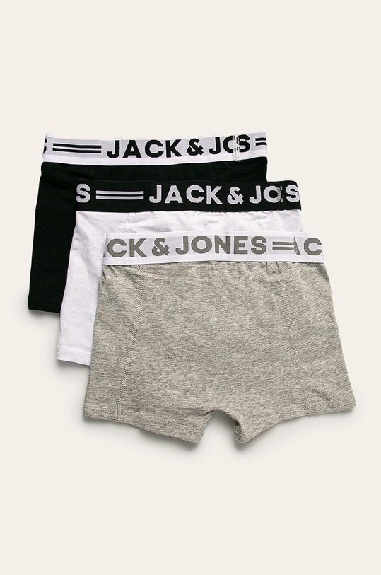 Jack & Jones - Dětské boxerky (3-pack) 12149293 šedá AA00