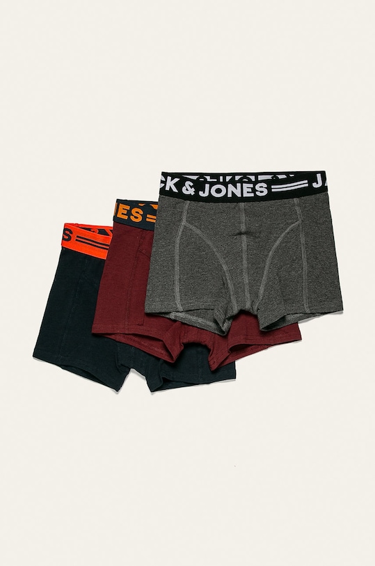 Jack & Jones - Boxeri copii 128-164 cm (3-pack) boxeri gri 12149294