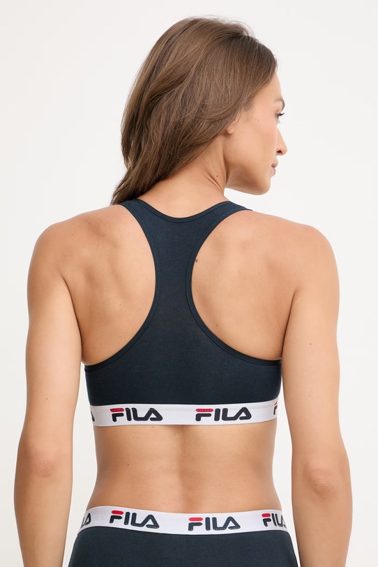 Одяг Fila - Спортивний бюстгальтер FU6042 темно-синій
