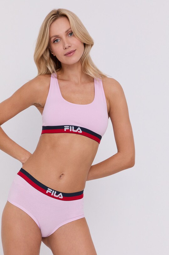 Одяг Fila - Спортивний бюстгальтер FU6048 рожевий