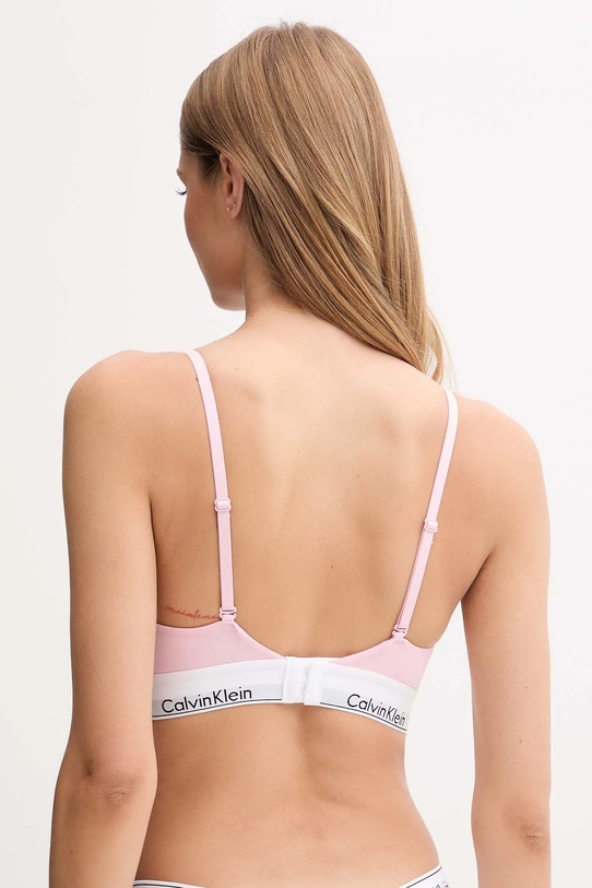 Ρούχα Calvin Klein Underwear σουτιέν 000QF5650E ροζ