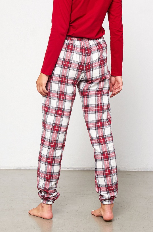 Etam pantaloni de pijama Cozy 651406464 rosu AW19