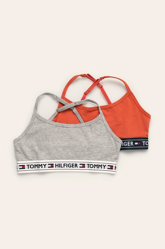 Tommy Hilfiger - детски сутиен (2 бройки) оранжев UG0UG00177