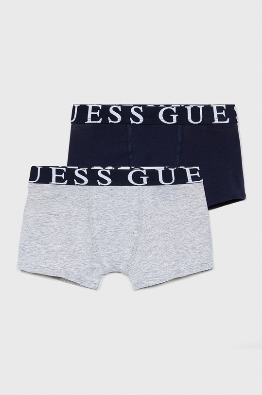 Guess Jeans - Bokserki dziecięce 113-166 cm (2-pack) bokserki dopasowane szary L93G02.JR003