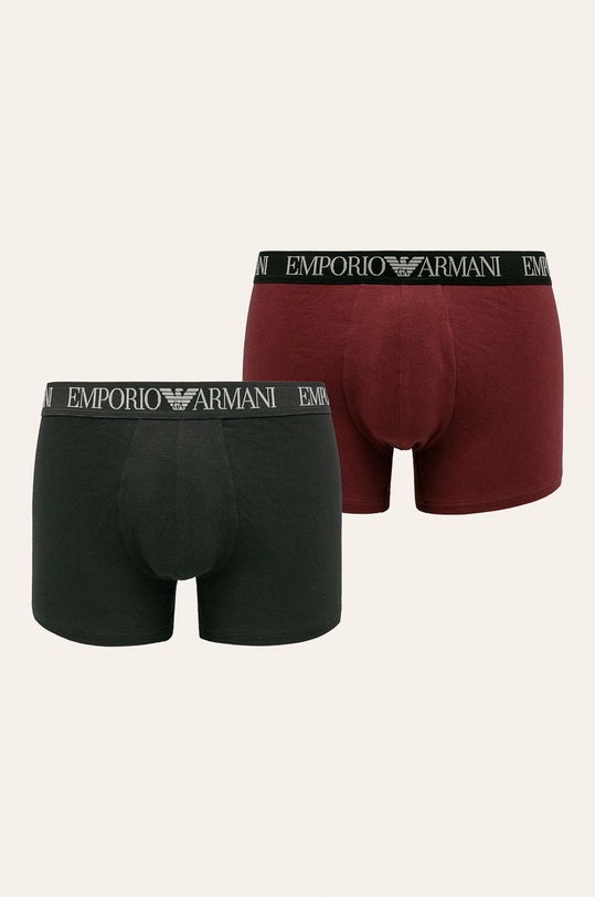 Emporio Armani - Boxerky (2 pak) priliehavé boxerky čierna 9A720.111769