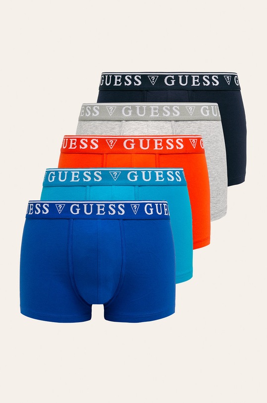 Guess Jeans - Boxerky (5-pak) 5-pak modrá U94G16.JR00A