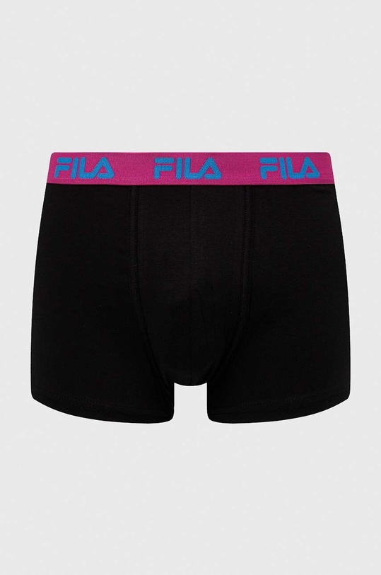 Ρούχα Μποξεράκια Fila 2-pack FU5016/2 μαύρο
