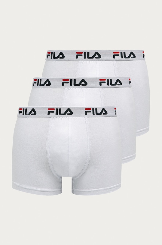 Fila - Bokserki (2-pack) nadruk biały FU5016/2