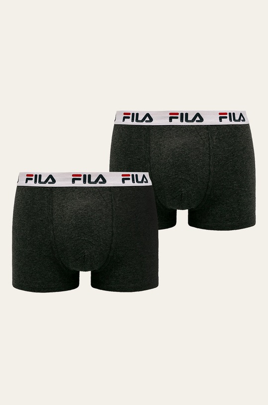 Fila - Bokserki (2-pack) nadruk szary FU5016/2