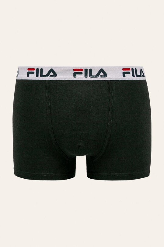 Fila - Боксеры (2 пары) гладкий чёрный FU5016/2
