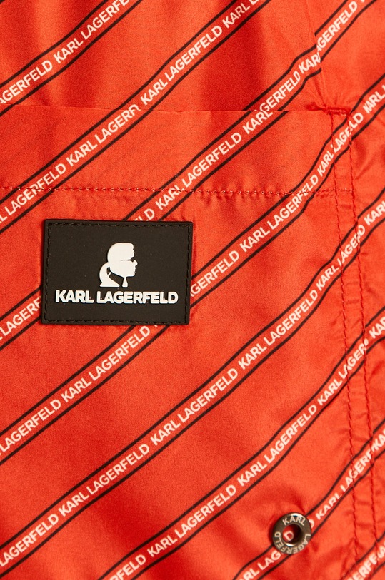 Karl Lagerfeld - Pantaloni scurti de baie rosu KL19MBM05