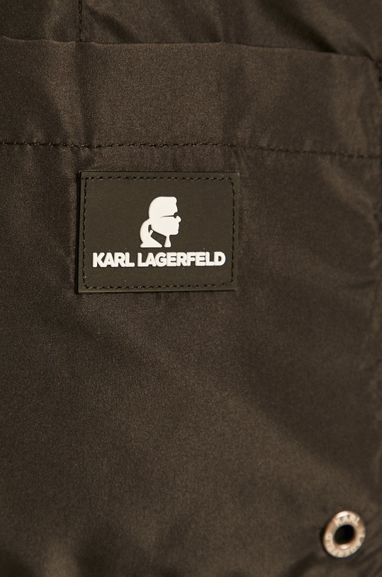 Karl Lagerfeld - Pantaloni scurti de baie negru KL19MBS02
