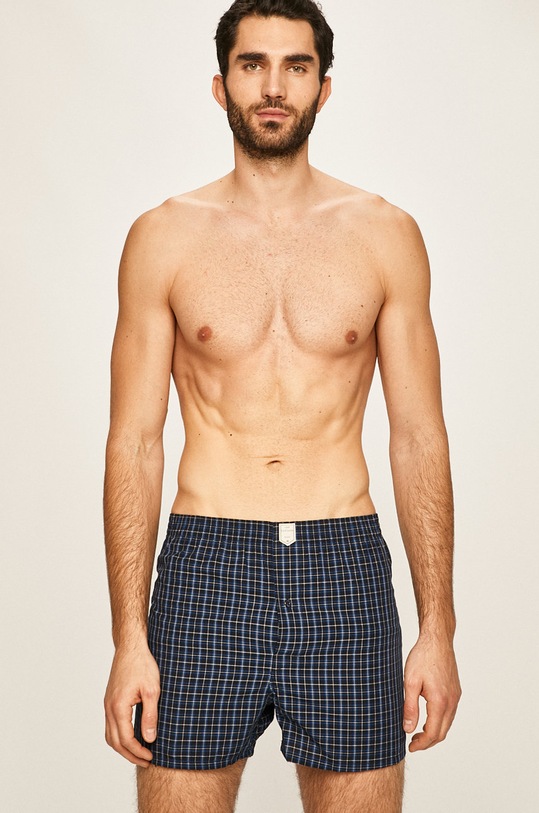 Lee Cooper - Boxeri (2-pack) boxeri deschisi bleumarin BOX11.0034