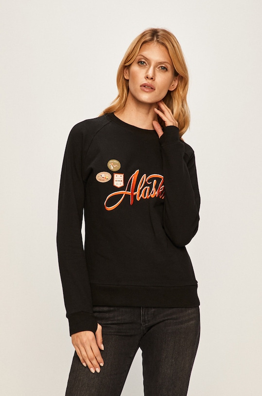 Femi Stories - Bluza Niru imprimeu negru NIRU