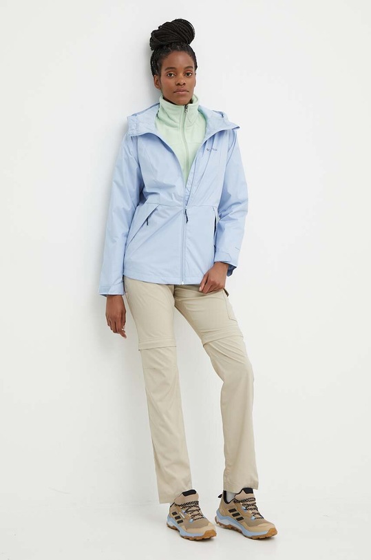 Columbia bluza sportowa Fast Trek II 1465351 zielony SS24