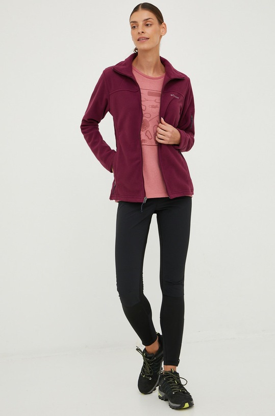 Sportovní mikina Columbia Fast Trek 1465351 fialová AW25