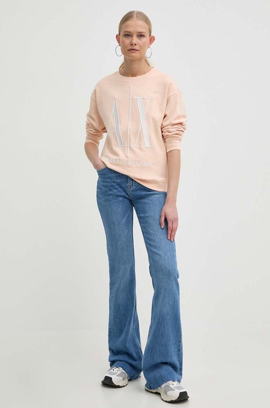Armani Exchange bluza 8NYM02.YJ68Z pomarańczowy AA00