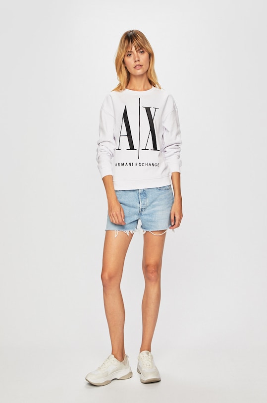 Majica Armani Exchange 8NYM02.YJ68Z bijela AA00
