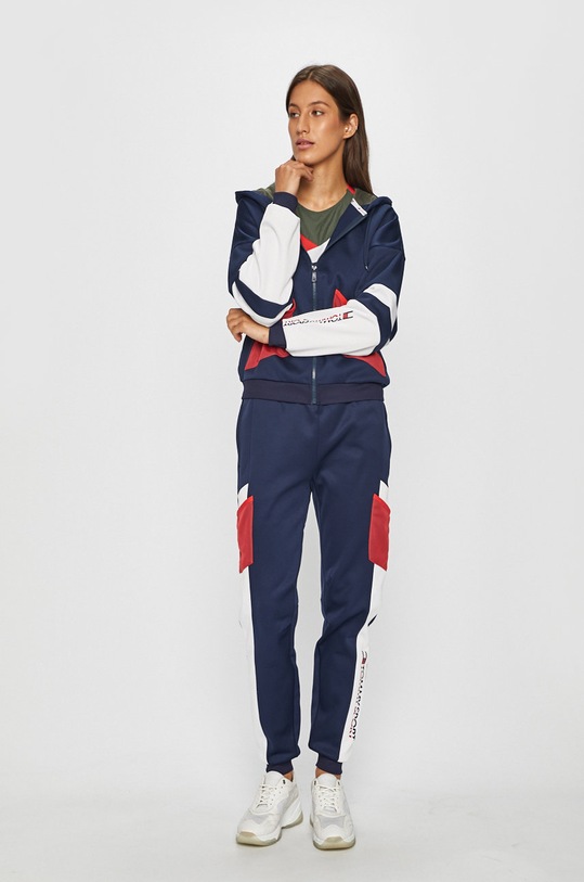 Tommy Sport - Bluza S10S100366 bleumarin AW19