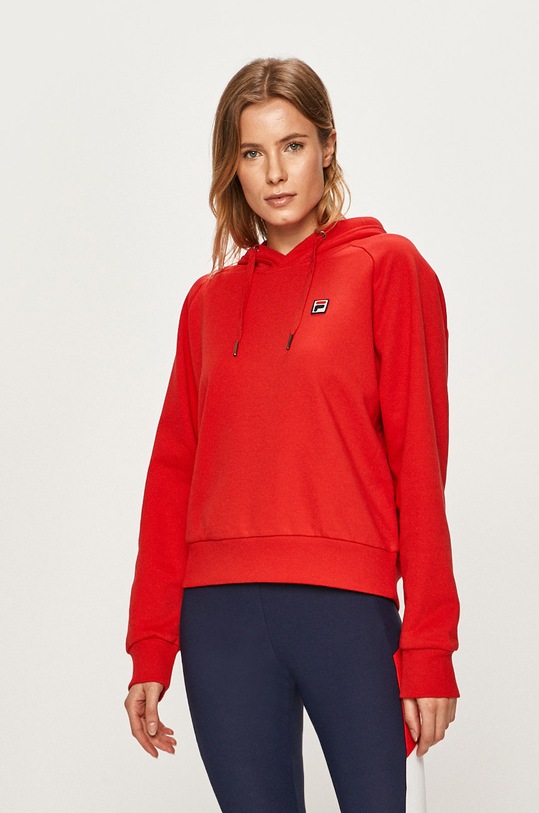 Fila - Bluza z kapturem czerwony 687272