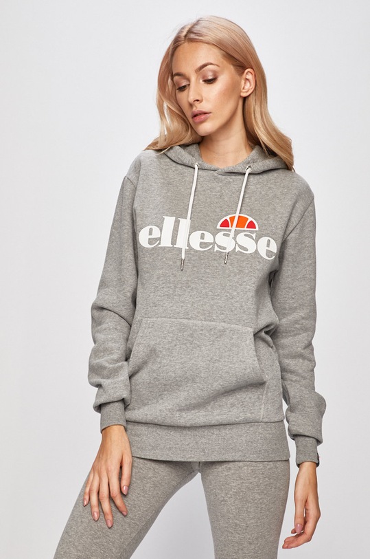 Ellesse - Μπλούζα με κουκούλα γκρί SGS03244